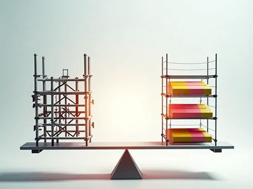 Perusahaan terbaru Blog tentang Hubungan tabung vs perancah modular Perbandingan Biaya dan Manfaat