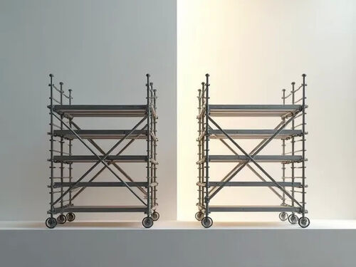 Perusahaan terbaru Blog tentang Ringlock Vs Cuplock Scaffolding Perbedaan Utama untuk Pembangun