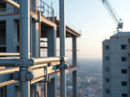 Perusahaan terbaru Blog tentang Perancah Aluminium Menjadi Populer di Teknik Modern