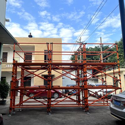Harga yang bagus Menara Scaffold Seluler Serat Kaca Antioksidasi Kapasitas Beban 200kg/m2 on line