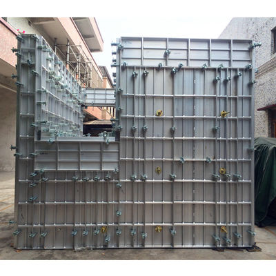 Harga yang bagus Bentuk dinding Konstruksi Aluminium Sistem formwork modular Dengan ketebalan 4MM on line