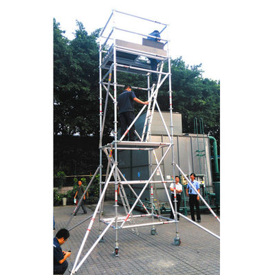 Harga yang bagus Serbaguna Heavy Duty Aluminium Scaffold Menara Cuplock Scaffolding Untuk Konstruksi Bangunan on line