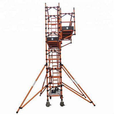 Harga yang bagus Lantai vertikal rangka mobile perancah, GRP Tower gantung perancah on line