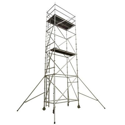 Harga yang bagus Menara Gerbang Aluminium yang Bergerak 1.8mm Ketebalan 3.2mm Untuk Konstruksi Bangunan Luar Ruang on line