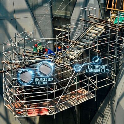 Harga yang bagus Jembatan Inspeksi Cantilever Aluminium Scaffold Tower Deck-Level Platform diperpanjang Tie-Back Anchor Laser Mount on line
